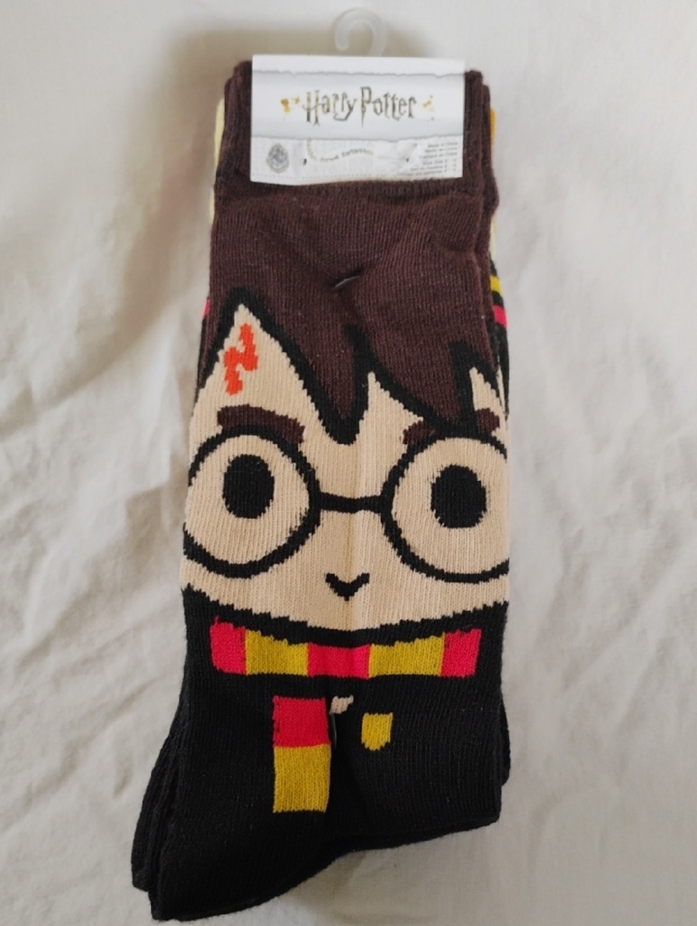 Harry Potter Character Crew Socks - Harry,Hermione,Ron,Draco Malfoy,Dumbledore